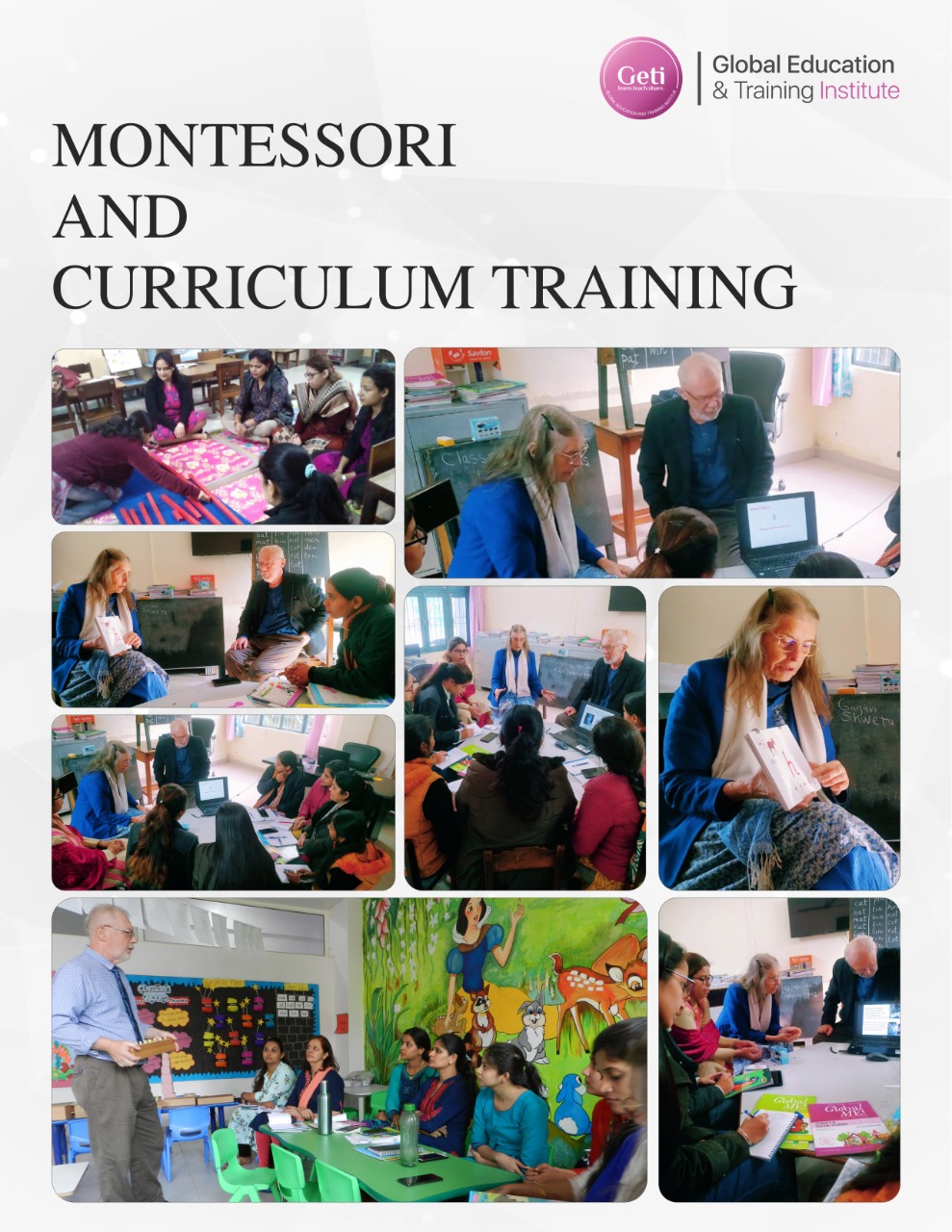 Montessori hands-on materials training workshop