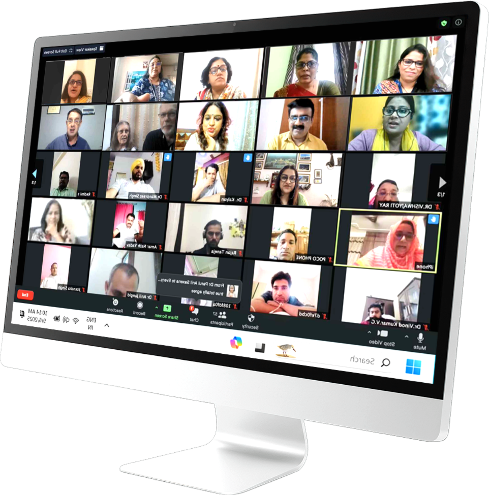 PATH active learning classroom online session screenshot